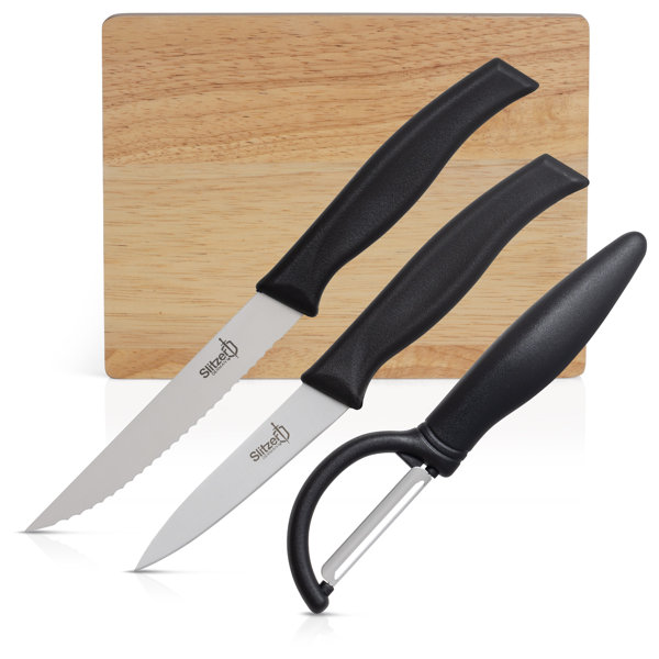 Maxam 3 Piece Stainless Steel Assorted Knife Set Wayfair